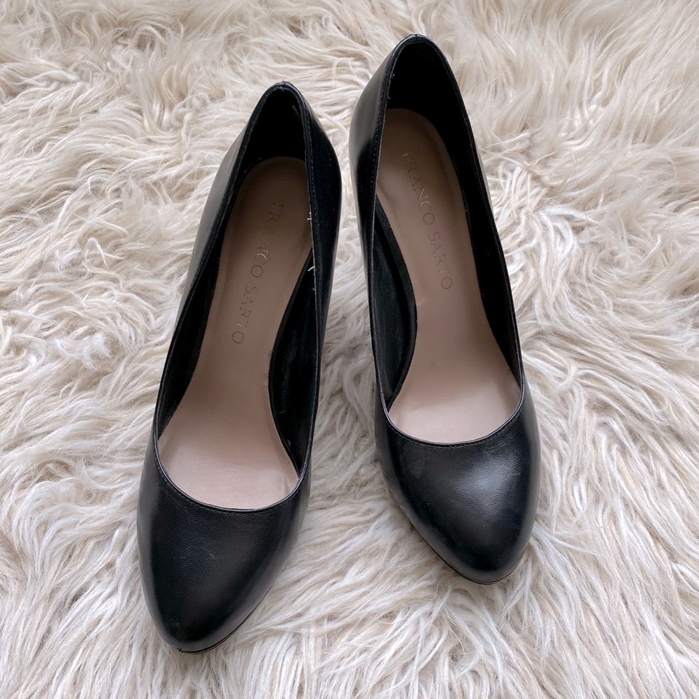 FRNCO SARTO black simple heel 7